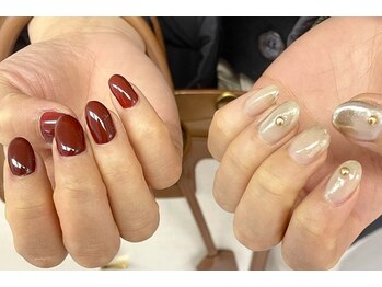 セネル(SeneL)/アシンメトリーネイル★