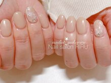 リル(RIRU)/マーブルネイル/大理石風ネイル