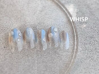 ウィスプ(WHISP)/シースルーしずくネイル