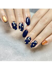 ホロフラワーネイル