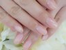 【自爪風ハンドネイル】【ネイルができない方・自爪の補強にも最適】♪