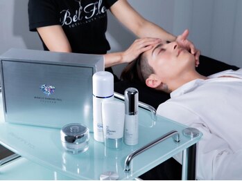 ベルフルールブランチ 札幌月寒店の写真/[渡韓ナシで話題の韓国美肌へ]韓国小顔コルギ+ダイヤモンド導入フェイシャル♪韓国の技術を日本で体験！