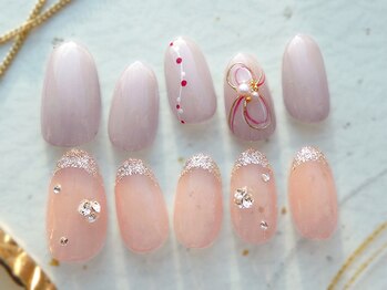 プラスネイル 武蔵小杉店(PLUS NAIL)の写真/【パラジェル取扱店】人気のニュアンスネイルがたくさん♪【武蔵小杉店★】