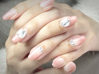 バーガンディ(BURGUNDY)/カラーグラデーション×パーツ