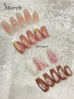 定額ネイル8800円コース