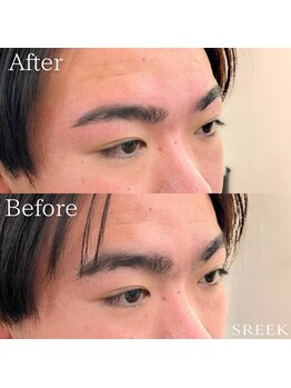 スリーク(SREEK)/男性スタッフ施術の眉毛サロン