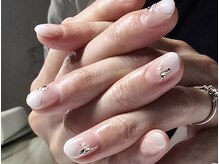 ネイルサロンブラン(nail salon BLANC)/ホワイトグラデーションネイル