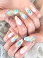 ネイルサロン ミント(Mint) 大理石♪♪