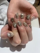 カラン 焼津店(CALIN)/キュートなワンコネイル