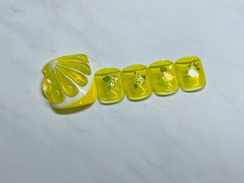 ルミエ(Lumie)/ぷっくりレモンネイル