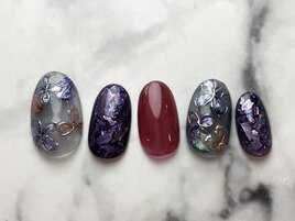 【初回オフ無料】フラワーネイル