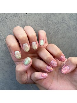 ハラジュクネイルズ(harajukunails)/ニュアンス/アート［60分］