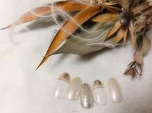 キキネイル たまプラーザ店(kikinail)/11.12月定額A ミラーフレンチ