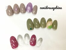 キャンアイドレッシー 海老名/定額ネイル　ゴールド