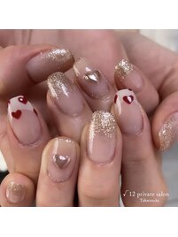 ハートネイル♪