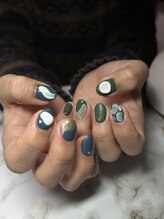 ブルーローズ(Blue rose)/ニュアンスネイル