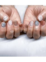 ウロネイルズ(ulo nails)/てがきタイルとレースのアート
