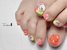 ラドール(La Dhole)/POPなカラフルネイル