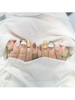 アン ジョーヌドラゴ/【自爪ネイル】ライブネイル