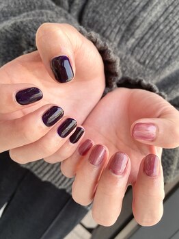 フローラビューティ(Flora Beauty)/2色カラーネイル