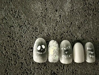 ウィステリア 蒲田店(Wisteria)/ハロウィンネイル/ジャック