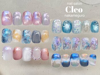 クレオ 中目黒店(Cleo)の写真/中目黒駅スグ♪スタッフ全員高技術≪自爪に優しい/オシャレ/美フォルム/圧倒的モチの良さ≫一切妥協ナシ！