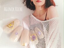 アグニークリッシェ(Agunik Riche)/【乳白色ネイル】