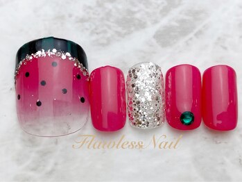 フローレスネイル 新宿店(FlawlessNail)/【フット】オフ込8000円