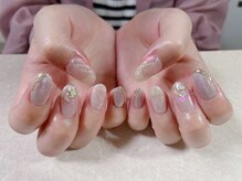 モグネイル(Mogunail)/オーロラ夏ネイル