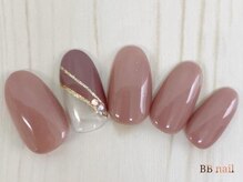 ビービーネイル 所沢店(BB)/ピンクベージュネイル