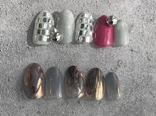 グロウ ネイル(GLOW×NAIL)/アート定額コース　2023年11月