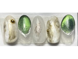 もやもやニュアンスネイル