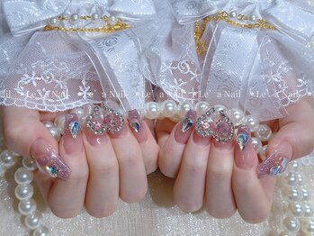 レアネイル 渋谷店(Le’a nail)/定額デザイン☆ハートチェーン