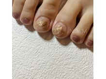 ノエム ネイルサロン(NOEM)/秋ニュアンスフット