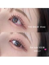 ザバーム 亀戸店(THE BALM)/【まつエク】フラットラッシュ