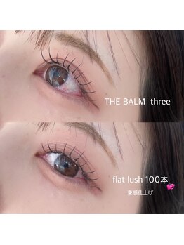 ザバーム 亀戸店(THE BALM)/【まつエク】フラットラッシュ
