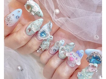 キレイエ ネイルズ(KIREIE NAILS)/ゴテゴテ 推し ガーリー 