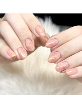マイオティック ネイル(miotic nail)/ピンクイエローニュアンス