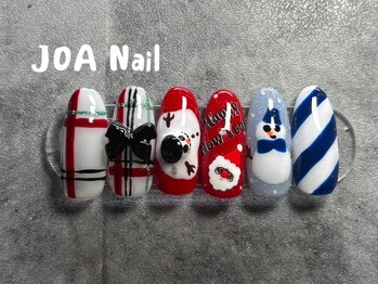 ジョアネイル(JOA Nail)/定額A★クリスマス★雪だるま