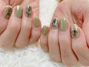 マハロ ネイル 南千住店(Mahalo Nail)/定額　シンプルコース　¥8980