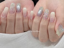 キラキラマグネットデザイン