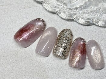 ネイルアンドアイ アミューズ/4月キャンペーンネイル