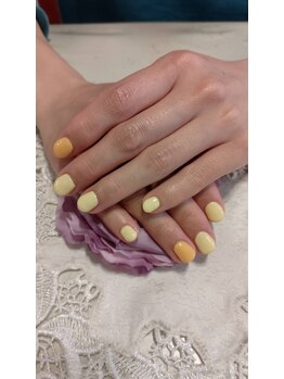 ネイル アンド ボディ ローサ(ROSA)/２色カラー イエロー＋オレンジ