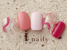 アイネイルズ 町田店(I nails)/うねうねピンクネイル　7980円