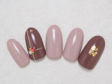 シックネイル(CHIC nail)/大人可愛い バレンタインネイル