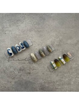 フィール(feel)/定額ネイルデザインサンプル