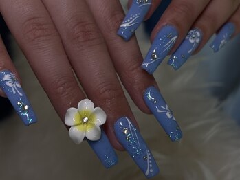 ハチイチイチサン(8113)/韓国/長さだし/ハイビスカス