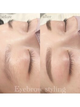 まつげエクステ専門店 アイラ 銀座店(EYELA)/アイブロウWAXスタイリング