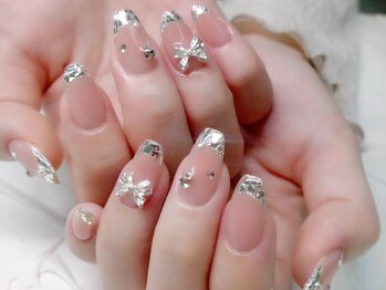 ジョジョ 本店(JOJO)/持ち込み/リボン/ガラスフレンチ