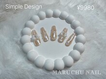 マルチューネイル 池袋(MARUCHU NAIL)/定額コースシンプル ¥9980
